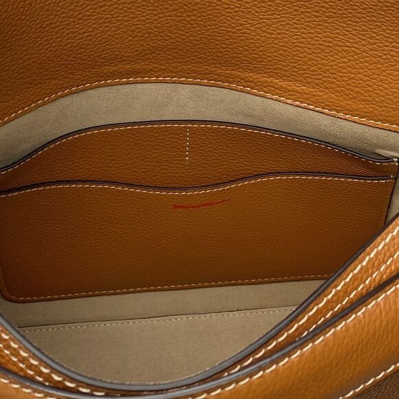 TOTEME T-Lock Top Handle Bag in Pebble Grain Leather - Picture 11 of 14